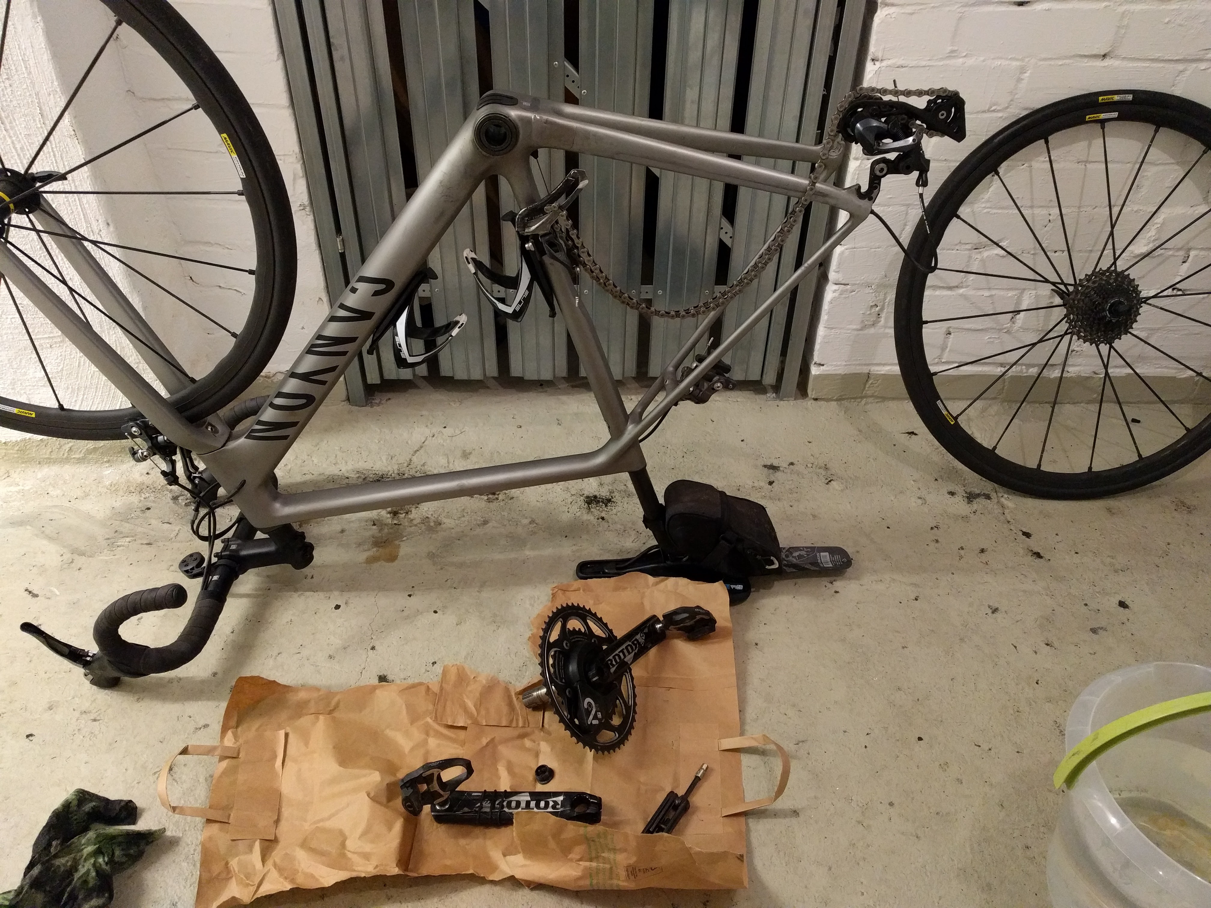 Time to take the bike apart to find that squeak Time to take the bike apart to find that squeak